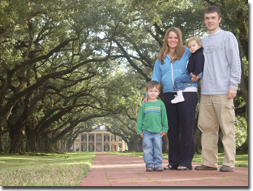 Chris Ballam, Jen Ballam, Zack Ballam, Ava Ballam